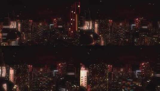 3D未来城市现代都市建筑5高清在线视频素材下载