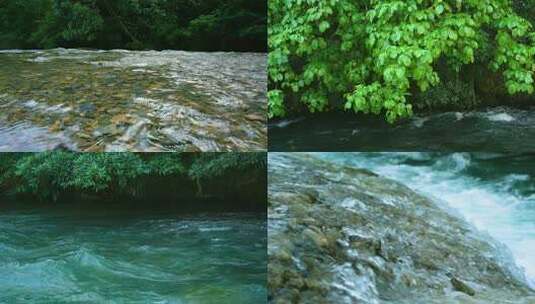 山川河流河水流水绿水青山高清在线视频素材下载