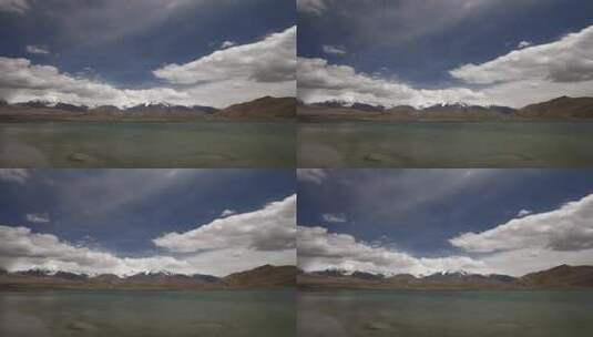 喀什喀湖慢门延时高清在线视频素材下载