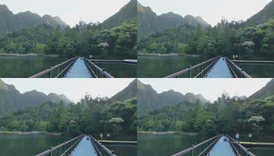 浙江温州楠溪江自然风景，龙湾潭高清在线视频素材下载
