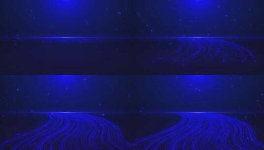 科技蓝色粒子光线 蓝色粒子河流背景高清在线视频素材下载