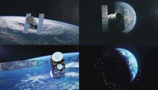 卫星哈雷卫星高清在线视频素材下载