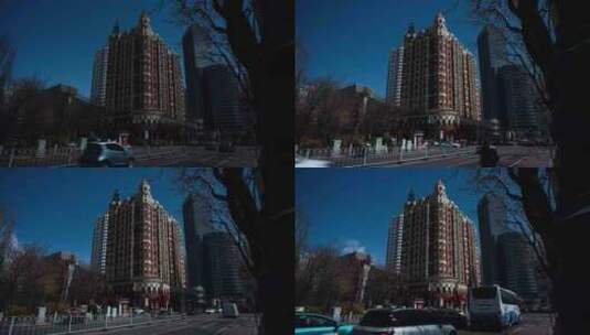 天津地标建筑4k视频4高清在线视频素材下载