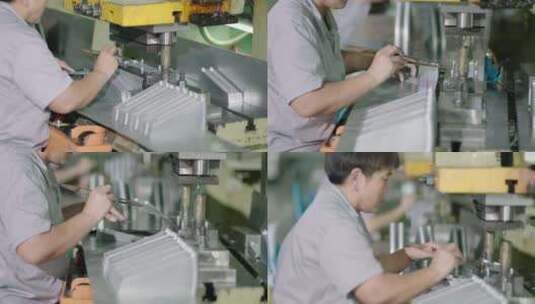 工厂零配件厂磨具厂工业 生产高清在线视频素材下载