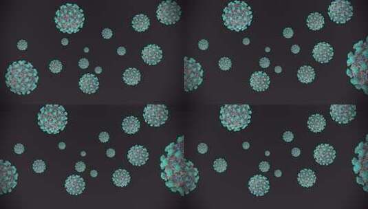 概念9-V1冠状病毒（2019冠状病毒病高清在线视频素材下载