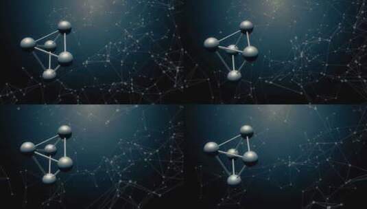 分子原子高清在线视频素材下载