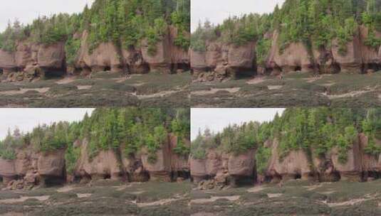 海边的岩石层2高清在线视频素材下载