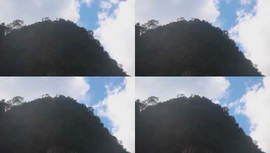 高山野外云层日出延时摄影高清在线视频素材下载