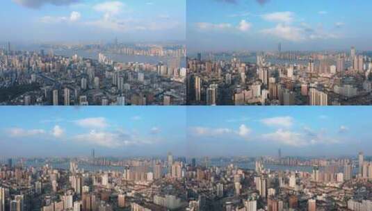 武汉城市风光-汉口01高清在线视频素材下载