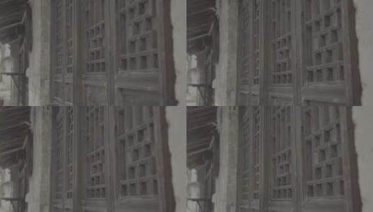 【空镜】4k江南建筑-园林-窗棂-log原片高清在线视频素材下载
