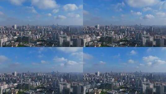 上海蓝天白云延时高清在线视频素材下载