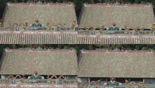 广州南海神庙航拍高清在线视频素材下载