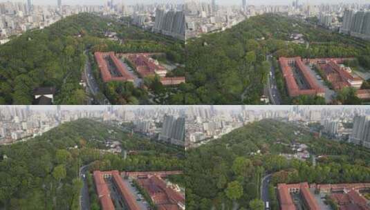 湖北武汉辛亥革命纪念馆航拍高清在线视频素材下载