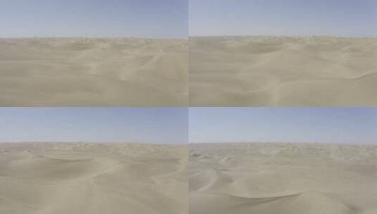 大漠沙漠之海壮观景色高清在线视频素材下载