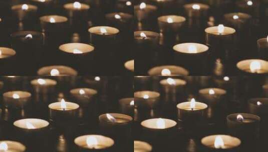 4K蜡烛烛光情人节实拍视频素材高清在线视频素材下载