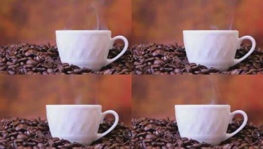 生咖啡豆高清在线视频素材下载