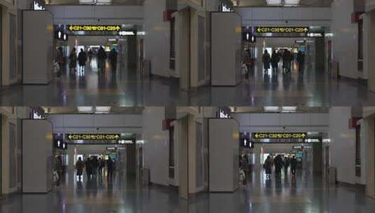 重庆轻轨隧道高清在线视频素材下载
