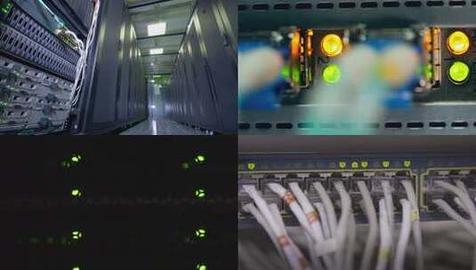 大数据机房服务器高清在线视频素材下载