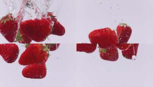 水果 草莓视频素材高清在线视频素材下载