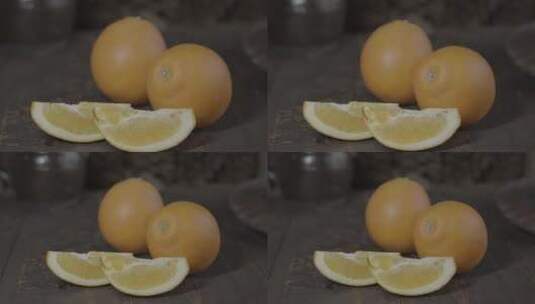 新鲜脐橙高清在线视频素材下载
