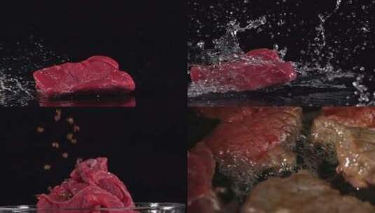 牛肉创意视频高清在线视频素材下载