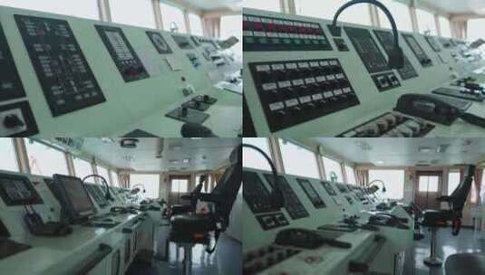 轮船驾驶室高清在线视频素材下载
