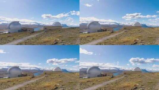 新西兰特卡波湖天文台高清在线视频素材下载