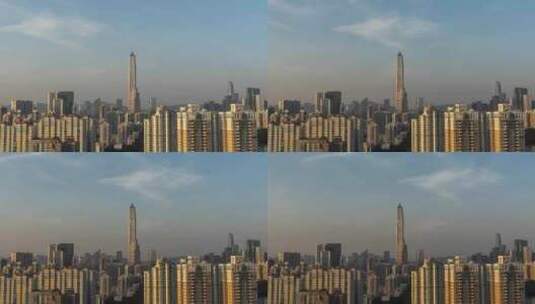 深圳平安金融中心大厦延时高清在线视频素材下载