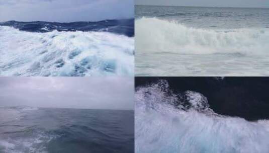海洋惊涛骇浪高清在线视频素材下载