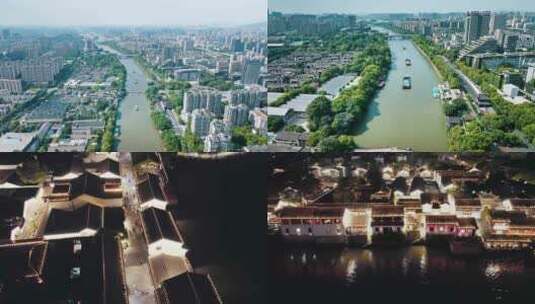 【原创】杭州大运河拱宸桥高清在线视频素材下载