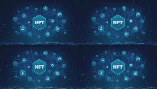 Nft Mint Space INTRO高清在线视频素材下载