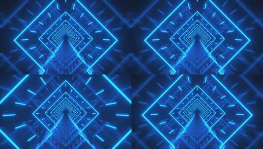 科技时空隧道 科技感隧道高清在线视频素材下载