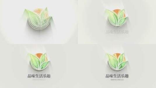 简洁LOGO片头演绎标志动画AE模板高清AE视频素材下载