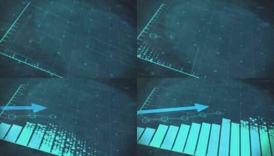 数字科技信息图表高清在线视频素材下载