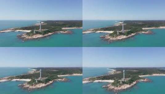 海南海口木兰湾海角灯塔高清在线视频素材下载