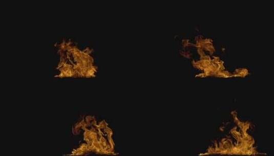 篝火火苗火焰燃烧 (1)高清在线视频素材下载