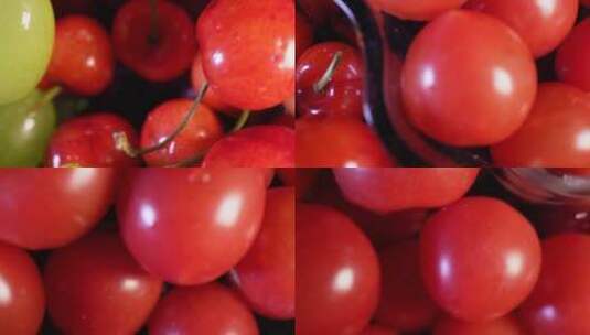 混合水果果切缤纷果盒高清在线视频素材下载