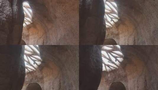 山西西侯度遗址高清在线视频素材下载