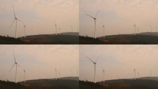 中国江西新能源风力发电高清在线视频素材下载