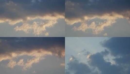 天空云彩高清在线视频素材下载