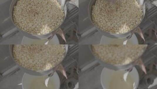 满族美食酸汤子制作工艺LOG高清在线视频素材下载