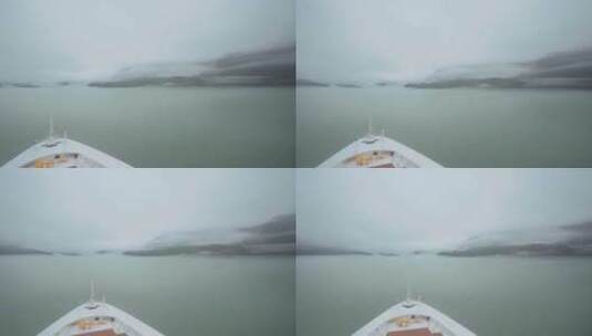 海上行驶的船只高清在线视频素材下载