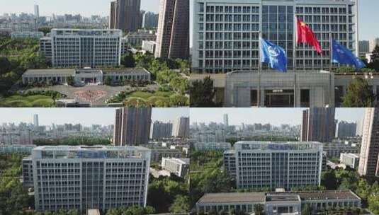 中国中铁大楼高清在线视频素材下载