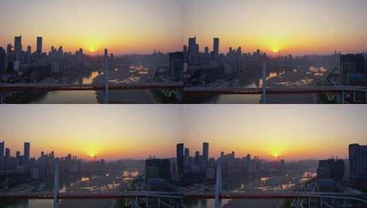 重庆地标航拍1高清在线视频素材下载