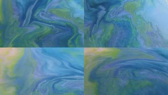 水墨泼墨 抽象艺术 流体 五彩斑斓高清在线视频素材下载