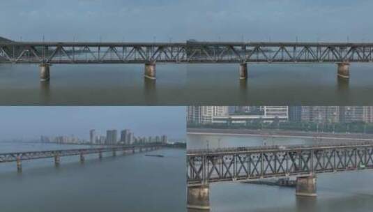 钱塘江大桥高清在线视频素材下载