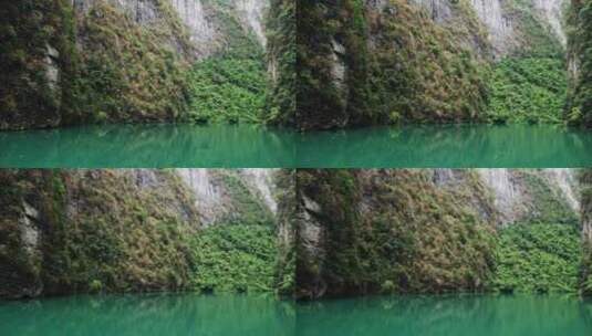 绿水青山江河峡谷自然风光高清在线视频素材下载