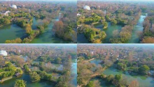 杭州西湖区西溪湿地景区旅游风景视频素材高清在线视频素材下载