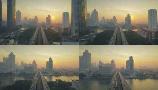 泰国曼谷4K高清城市实拍高清在线视频素材下载
