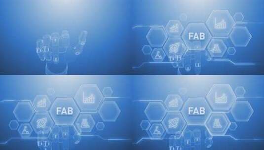 Fab手摸、数字化转型、科学与人工智能、高清在线视频素材下载